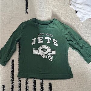 New York Jets Kids Green Long Sleeve Shirt 18-24 months